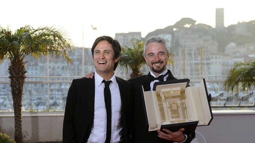 Michael Rowe (right) and Mexican actor Gael Garcia Bernal