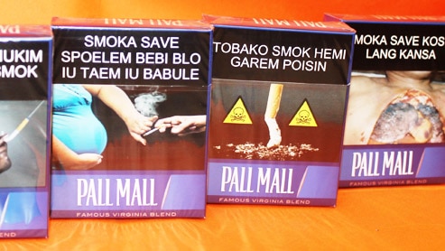 Solomon Islands unveils new cigarette packets