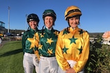 Young women jockeys