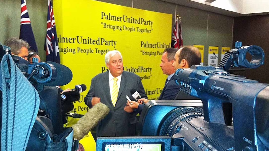 Clive Palmer named the SA candidates