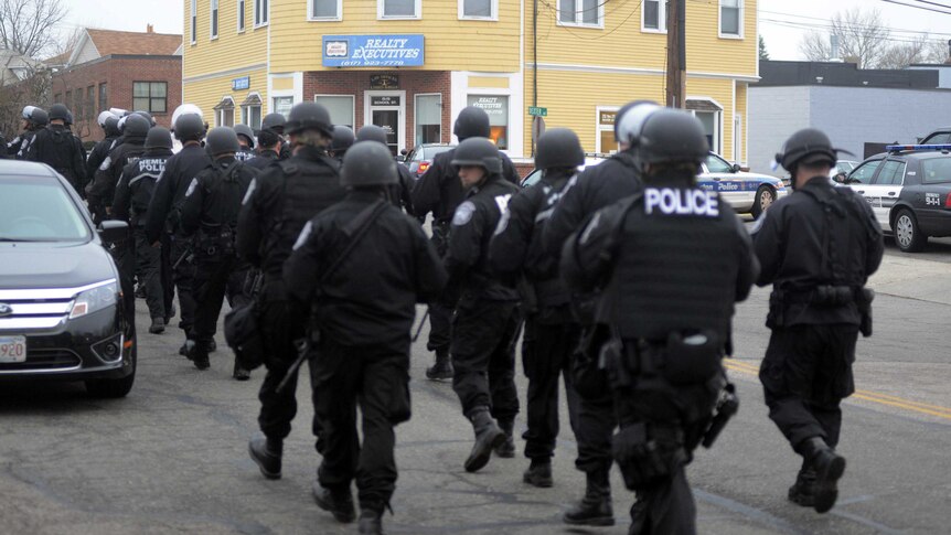 Police take to the streets of Watertown