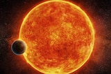 Exoplanet orbiting dwarf star.