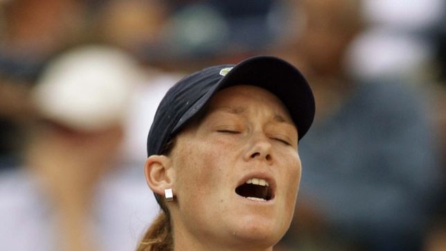 Tough break: Stosur was knocked out by world number 114 Vania King.