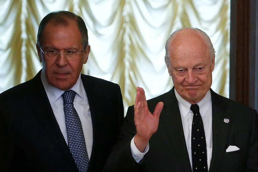 UN Envoy to Syria begins talks with Russia