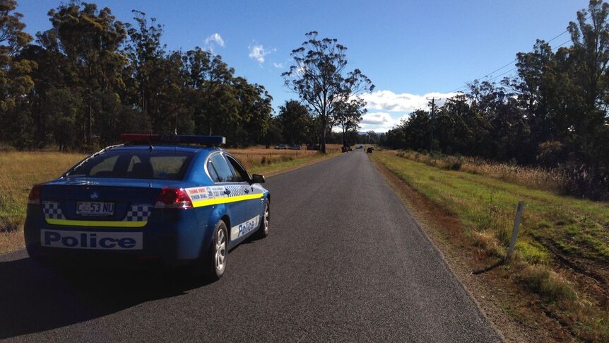 A man has died in a fiery car crash in the state's north.