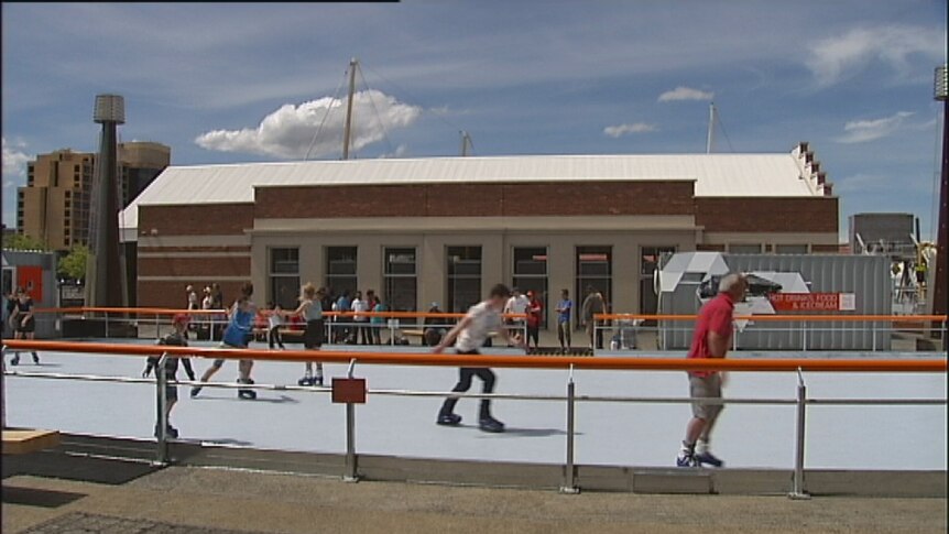 New skating rink for Hobart