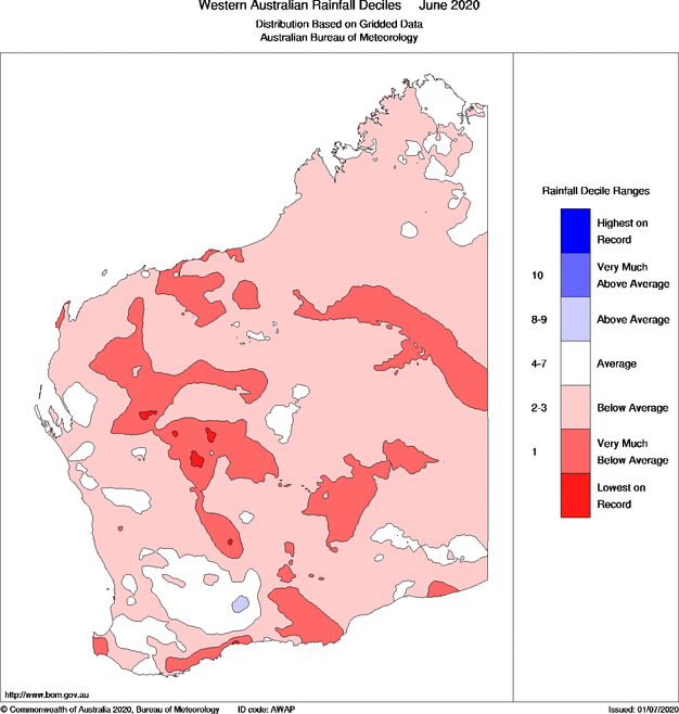 Perth weather delivers equalhottest June and rainfall below average despite weekend drenching