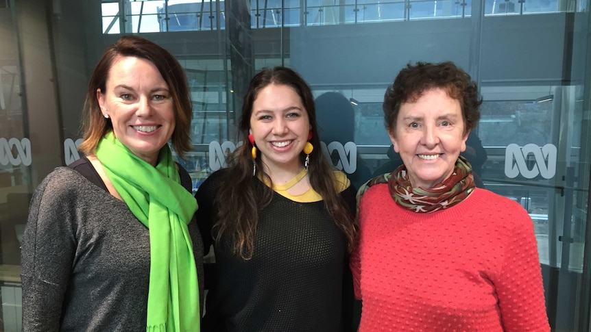 Mary Gearin, Natalie Abbott, Geraldine Moore