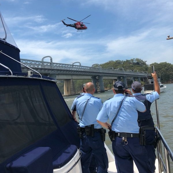 Search underway for missing swimmer