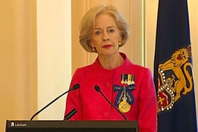 Governor-General Quentin Bryce (ABC TV)