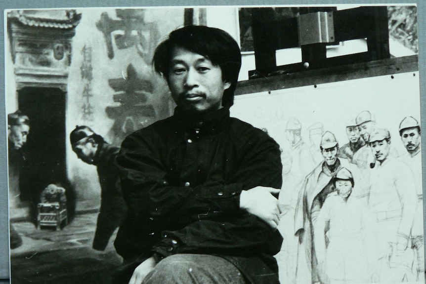 Shen Jiawei became a professional artist in 1986