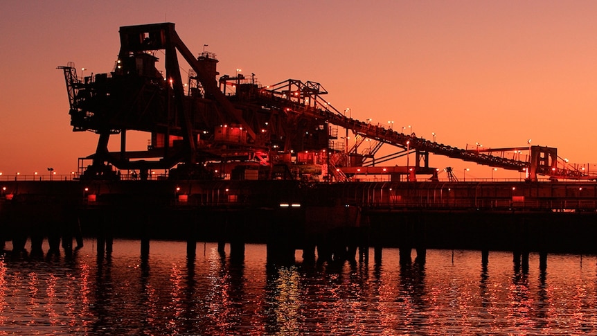 Port Hedland at night