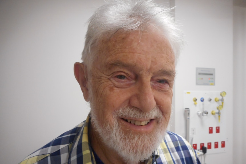 David Evans, 79, will undergo the new treatment after his diagnosis earlier this year.