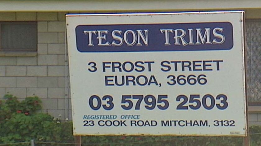 Almost 130 employees of Teson Trims will lose their jobs.