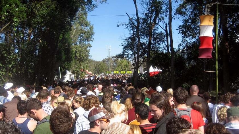 Splendour crowds at the 2007 festival.