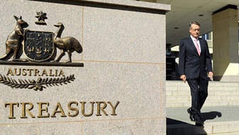 Wayne Swan leaves the Treasury (AAP: Alan Porritt, file photo)