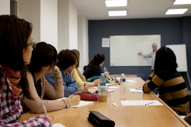 Learning in a classroom