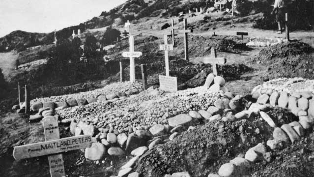 Beach Cemetery at Anzac Cove