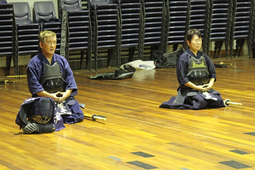Gold Coast kendo sensei Toshi and Hiroko Tsukadaira
