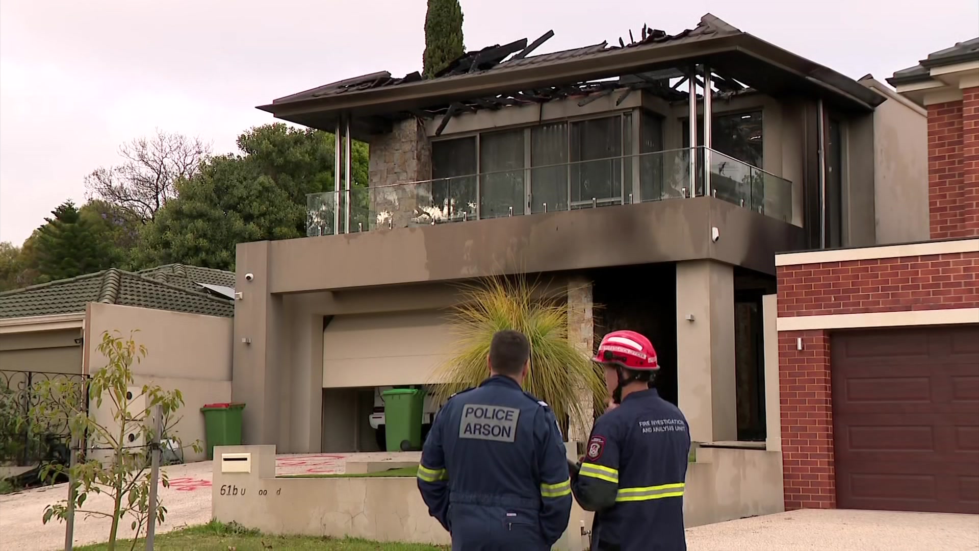 Multi-million dollar Perth home set ablaze, vandalised with threat