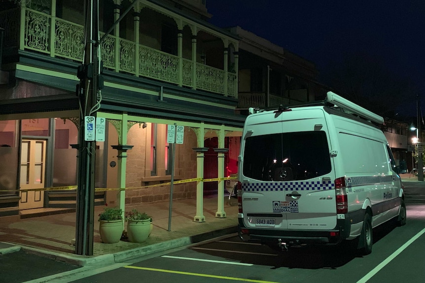 The front of a two-storey house in Adelaide.