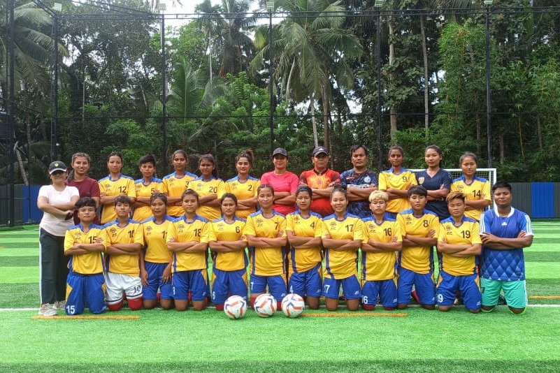 Assam Team in Senior National Football championship