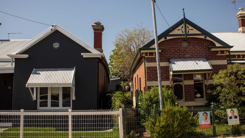 Houses on Brookman Street, Perth, September 25, 2015