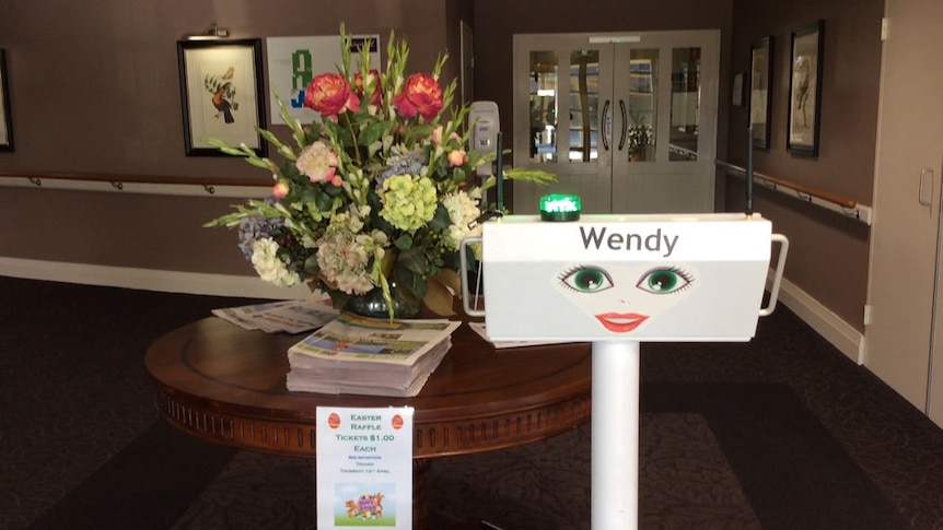 Wendy robot at Warrigal