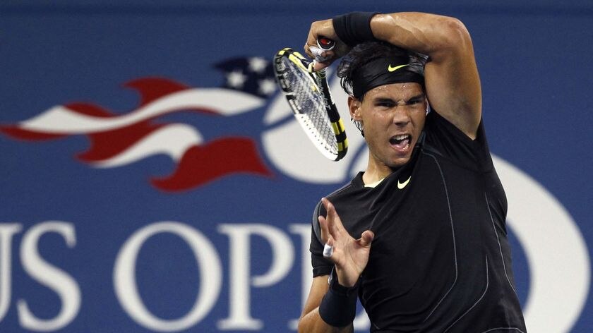 Nadal converted just one of eight break point chances.