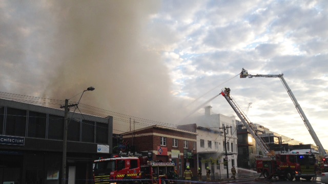 South Melbourne fire