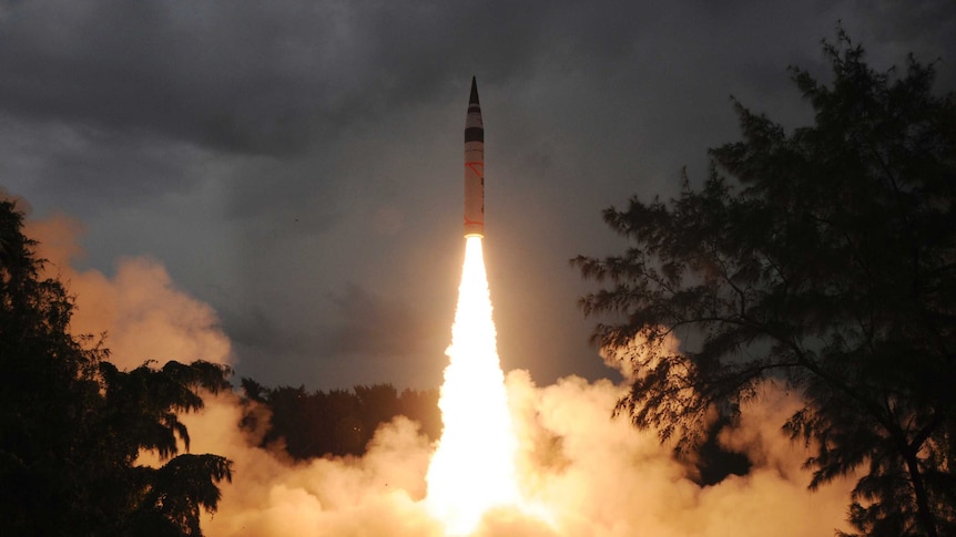 India successfully test-fired for a second time a nuclear-capable missile that can reach China and Europe