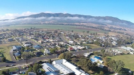 Kootingal from the air