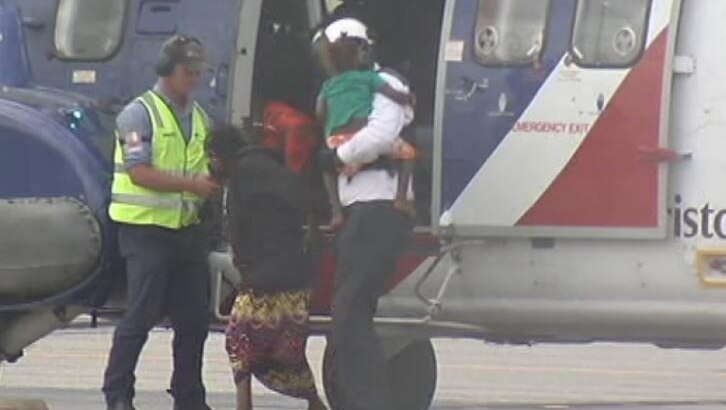 People airlifted in NT during Cyclone Lam