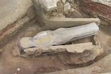 Ancient tombs and sarcophagus found under Notre Dame