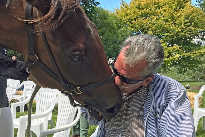 The Cleaner with former trainer Mick Burles