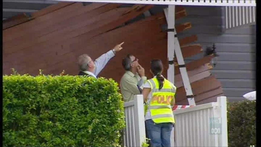 The Moreton Bay Regional Council is investigating the balcony collapse.