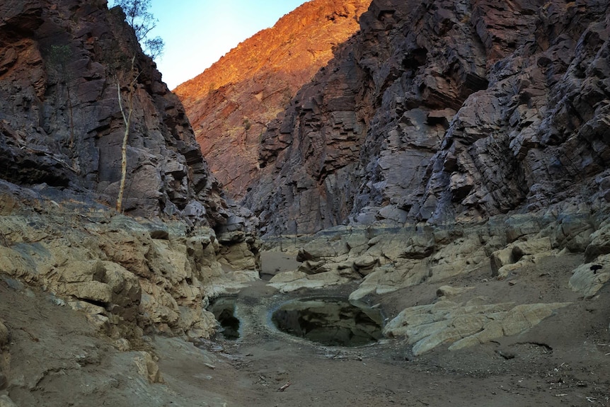 Watering hole at Arkaroola Wilderness Sanctuary