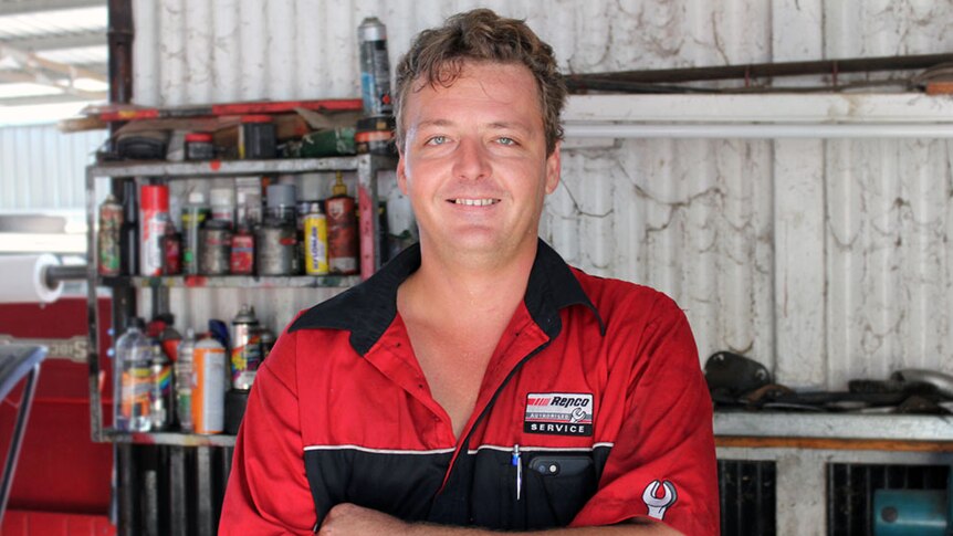 Mount Isa mechanic Laurence Vanderveen is preparing for breakdowns.