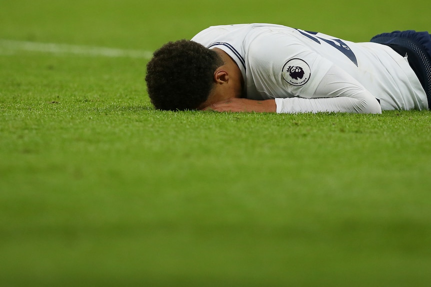 Dele Alli dejected after miss for Tottenham Hotspur