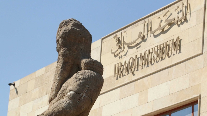 Iraq's national museum reopens in Baghdad after being closed for 12 years.