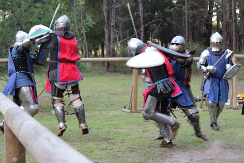 Medieval battle