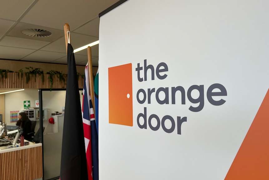 Orange Door sign
