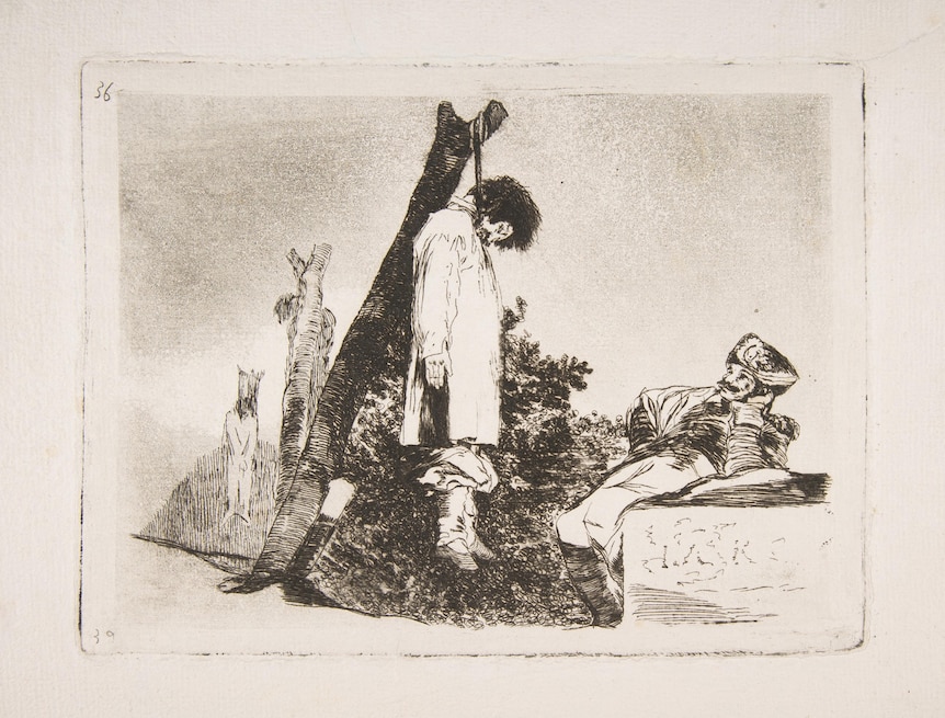 Goya, The Disasters of War, Plate 36