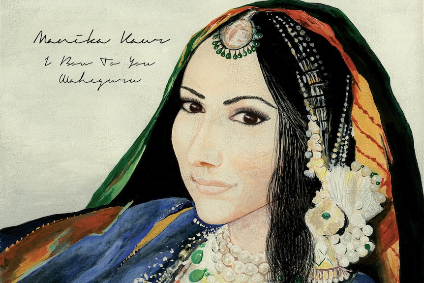 Cover illustration on Manika Kaur's album I Bow To You Waheguru