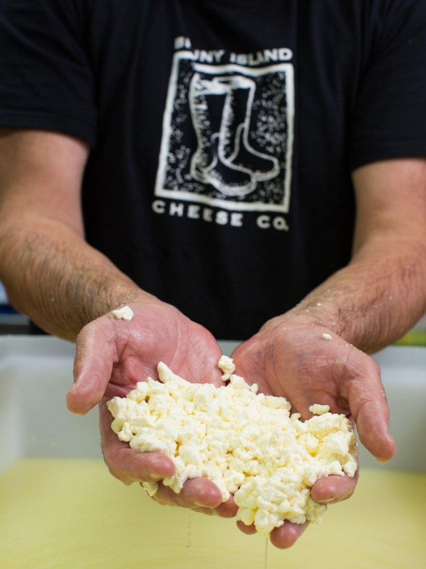 Raw cheesemaker Nick Haddow