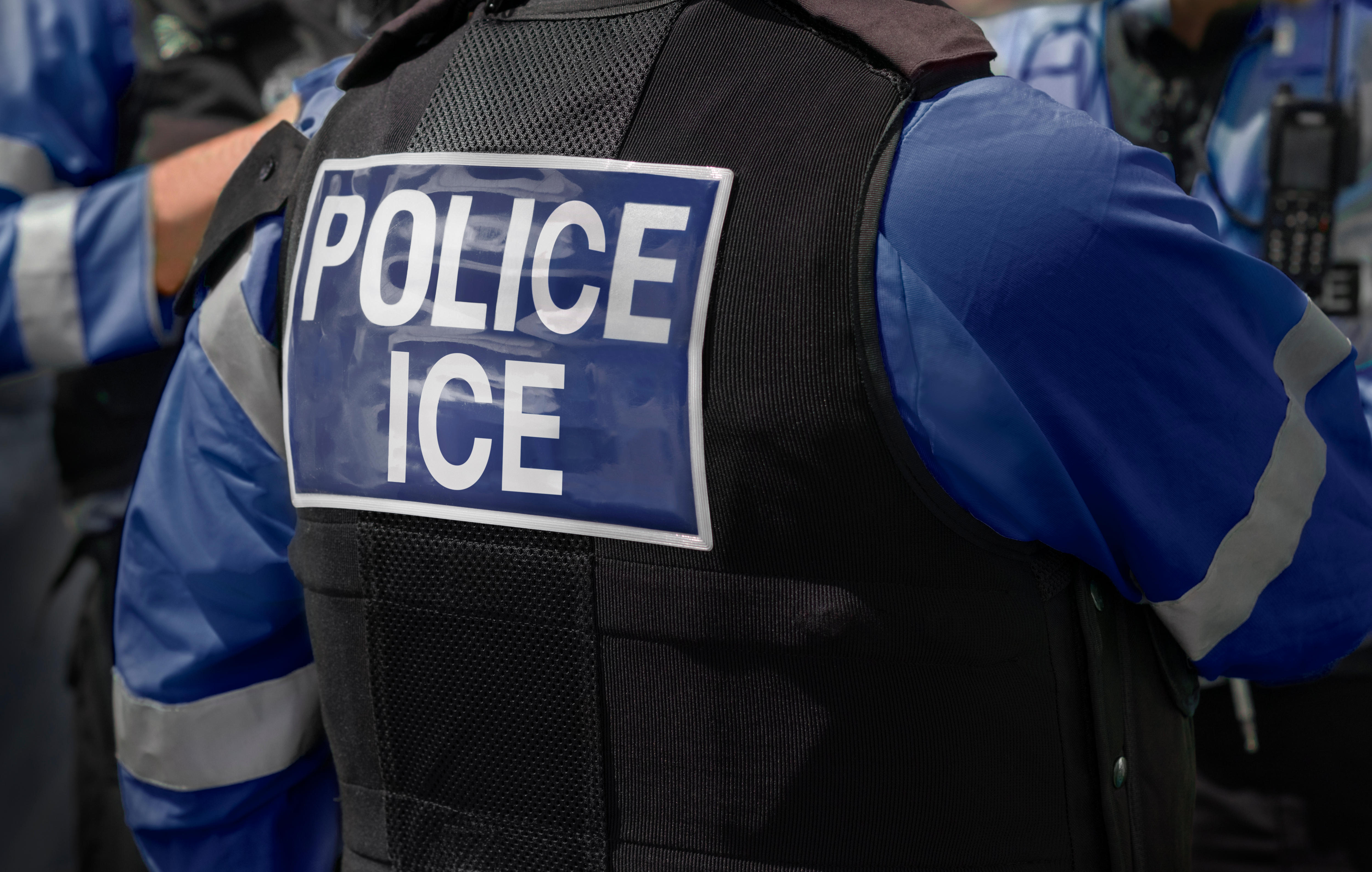 How will ICE's deportation teams use iris scanning technology?