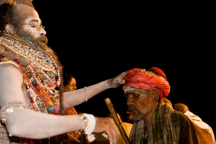 Varanasi blessing