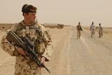 Australian soldiers on patrol in Iraq