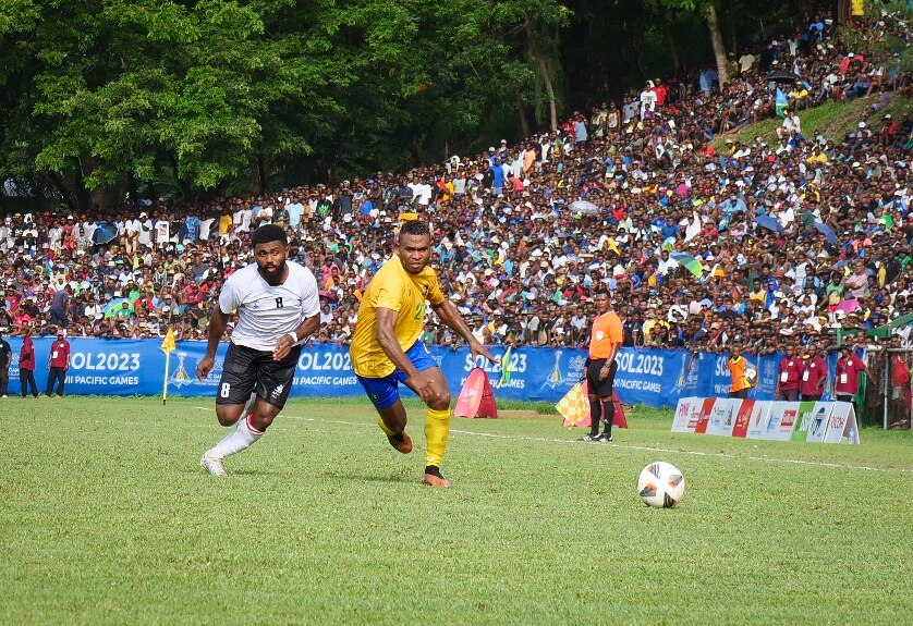 Pacific Games host Solomon Islands beat Fiji to meet New Caledonia in
