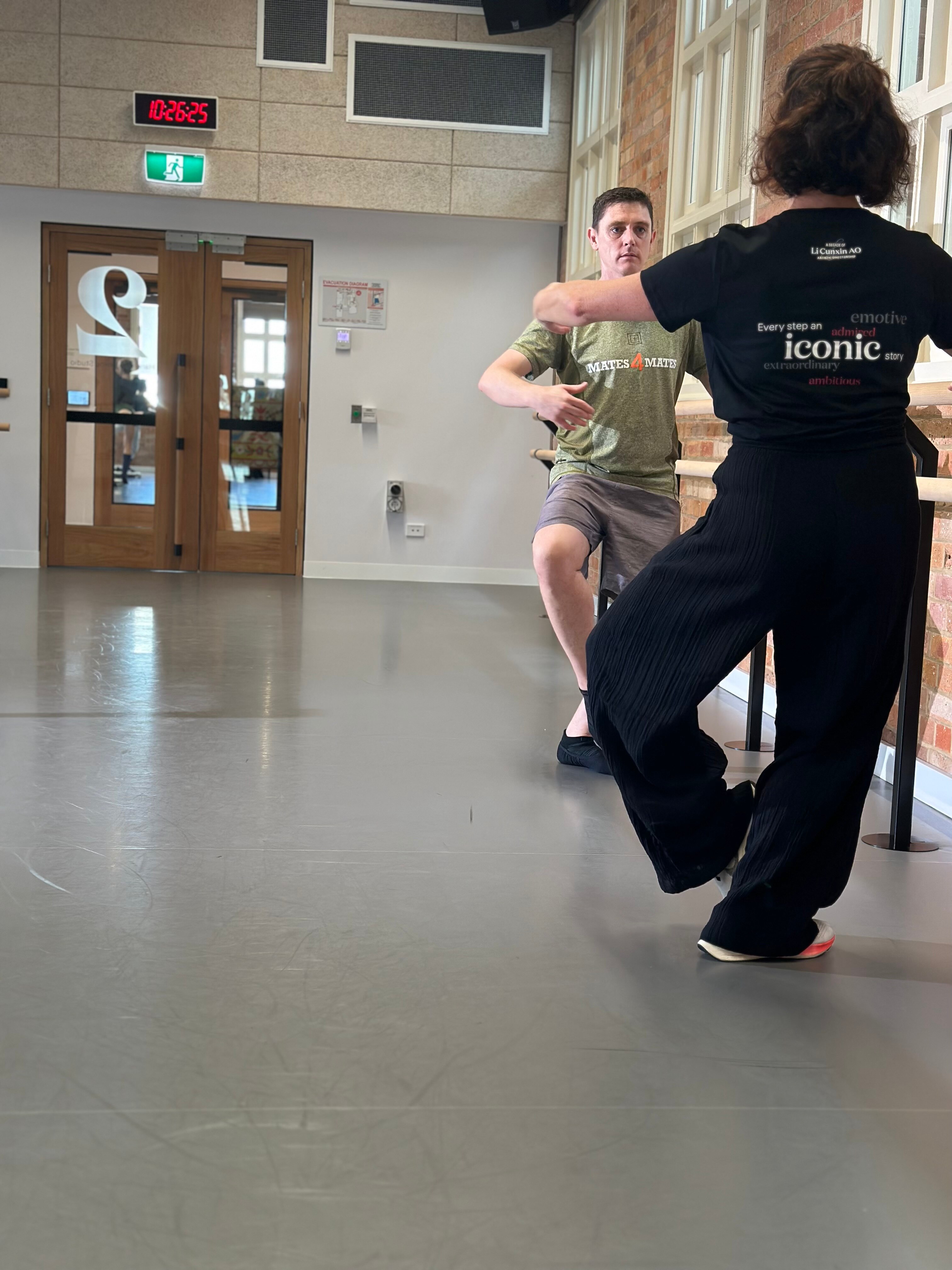 Larissa Fletcher and James Wilfred-Derby